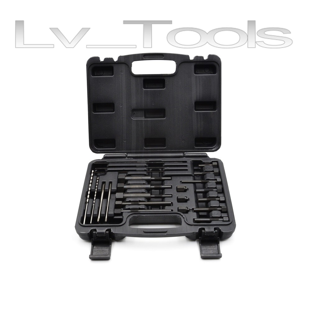 Kit Rimozione Candelette Danneggiate Per M8 E M10 - Con Estrattori, Trapani E Rubinetti