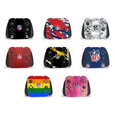 OFFICIAL NFL SHIELD VINYL STICKER SKIN DECAL FOR NINTENDO SWITCH JOY CONTROLLER