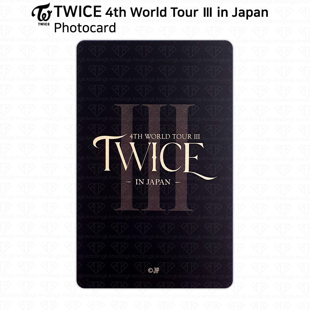 TWICE 4th World Tour III in Japan Official Photocard Sana TWICE 4th World Tour III in Japan Official Photocard Sana