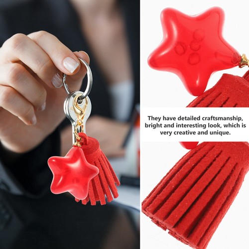 20 Pcs Fünf-Punkte-Star Quaste Hanging Dekoration Handyanhänger Mit Makrame - Zdjęcie 10 z 12