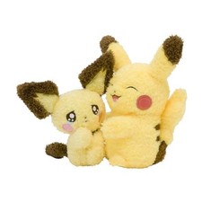 Pokemon Center Original Plush Doll crying Pichu  Pikachu H16xW18xD13cm NEW