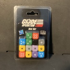 DICE SET G.I. Joe: Operation Cobra Board Game Expansion KICKSTARTER