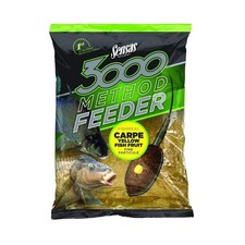 Sensas 3000 Method Feeder Carpe 1kg Jaune Amorçage Method