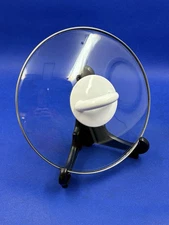 Rival Crock Pot Slow Cooker Round Clear Glass Lid  8 1/4" Inch White Handle Knob