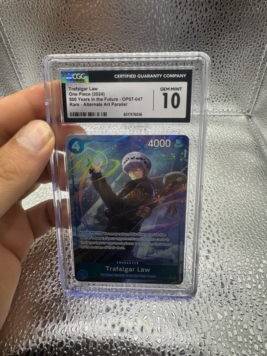 Trafalgar Law (Parallel) graded CGC 10 for sale on eBay