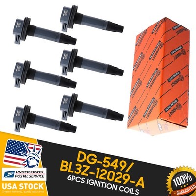 6Pcs brand new Ignition Coils OE-BL3Z12029A Resolve engine start-up difficulties