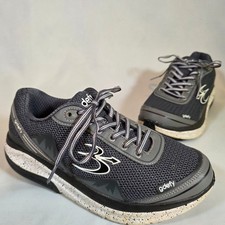 Gravity Defyer G-Defy Mighty Walk Women 9 Grey Black Walking Shoes VersoShock