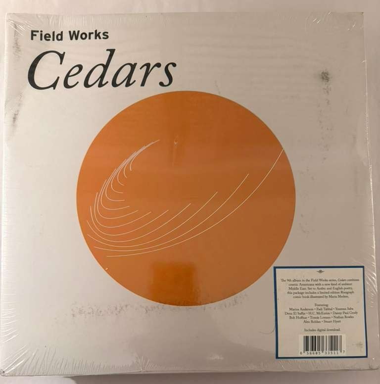 FIELD WORKS – CEDARS -  VINYL LP TRR351LP - NEW - A30