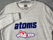 Ebbets Field Flannels Sweatshirt Men Medium Sankei Atoms Astro Boy USA Made