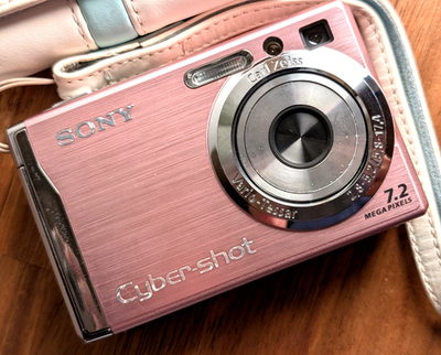 Japanese Language Only Sony Cyber-shot DSC-W80 Digital Camera 7.2