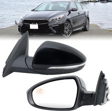 Left Driver Side Mirror Compatible with 2019 2020 2021 2022 2023 2024 Kia Forte