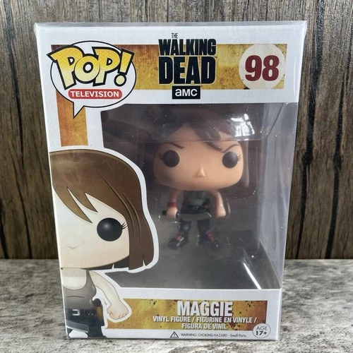 Walking Dead: Maggie #98 Funko Vinly POP Figure + Protector * NEW *