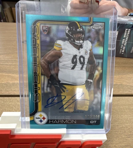 2025 Topps Chrome Derrick Harmon Base (RAW)
