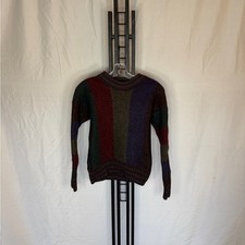 Boston Traders Kids Multicolor Striped Sweater adult shrunk sweater