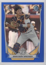 2014 Bowman Draft Chrome Blue Refractor 378/399 Grayson Greiner #CDP99 z1r