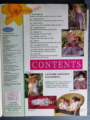 Australian Smocking & Embroidery Magazine Issue 26 1993 | eBay UK