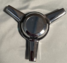 Spinner Custom Wheel Center Cap Metal Chrome Finish -NOS Made In The USA T288