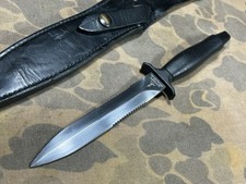 GERBER mk II 1981 Vintage Mark 2 MK 2 Combat dagger VG With Sheath