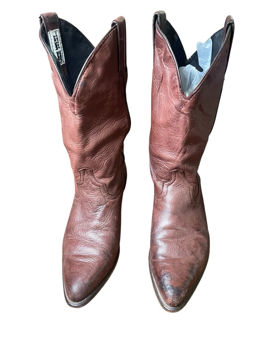 靴 Real Leather Western Boots Nine West Brown Western Boots for Women for sale | eBay