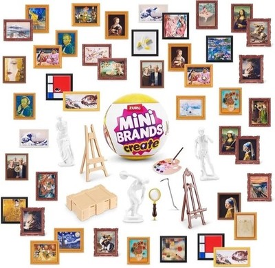 Mini Brands Create Masterpieces