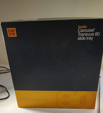 Projector Slide Tray Kodak Slide Carousel Transvue Tray with 80 Slot  Box