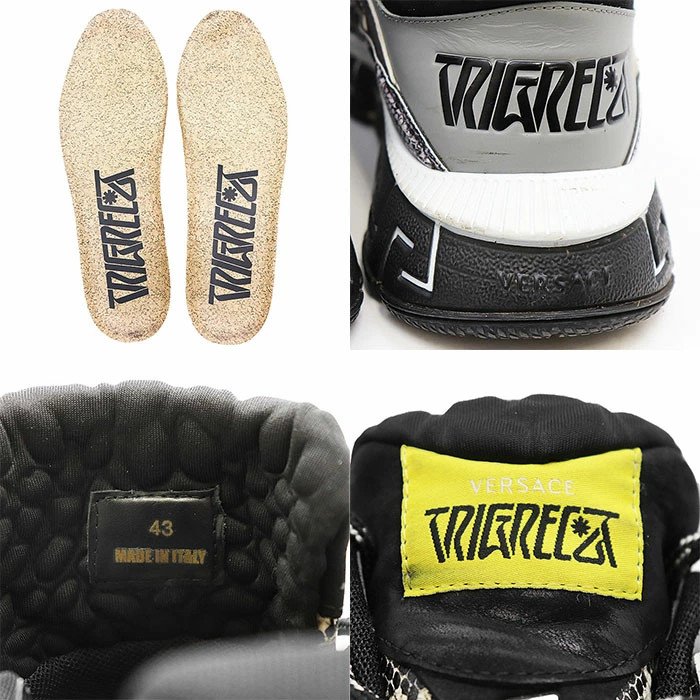 VERSACE Gianni  Sneakers TRIGRECA Python Pattern … - image 17