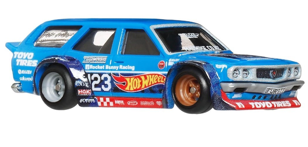NEW Hot Wheels Car Culture Ronin Run 2 II MAD MIKE MAZDA RX-3