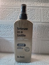 B.Tan Spf 7 bronze in a bottle argan Oil electrolytes  vitamin c bronzing spray