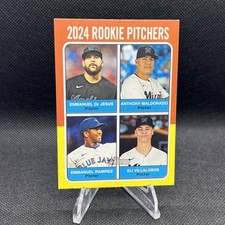 2024 Topps Heritage Quad Rookies Anthony Maldonado, Emmanuel #618