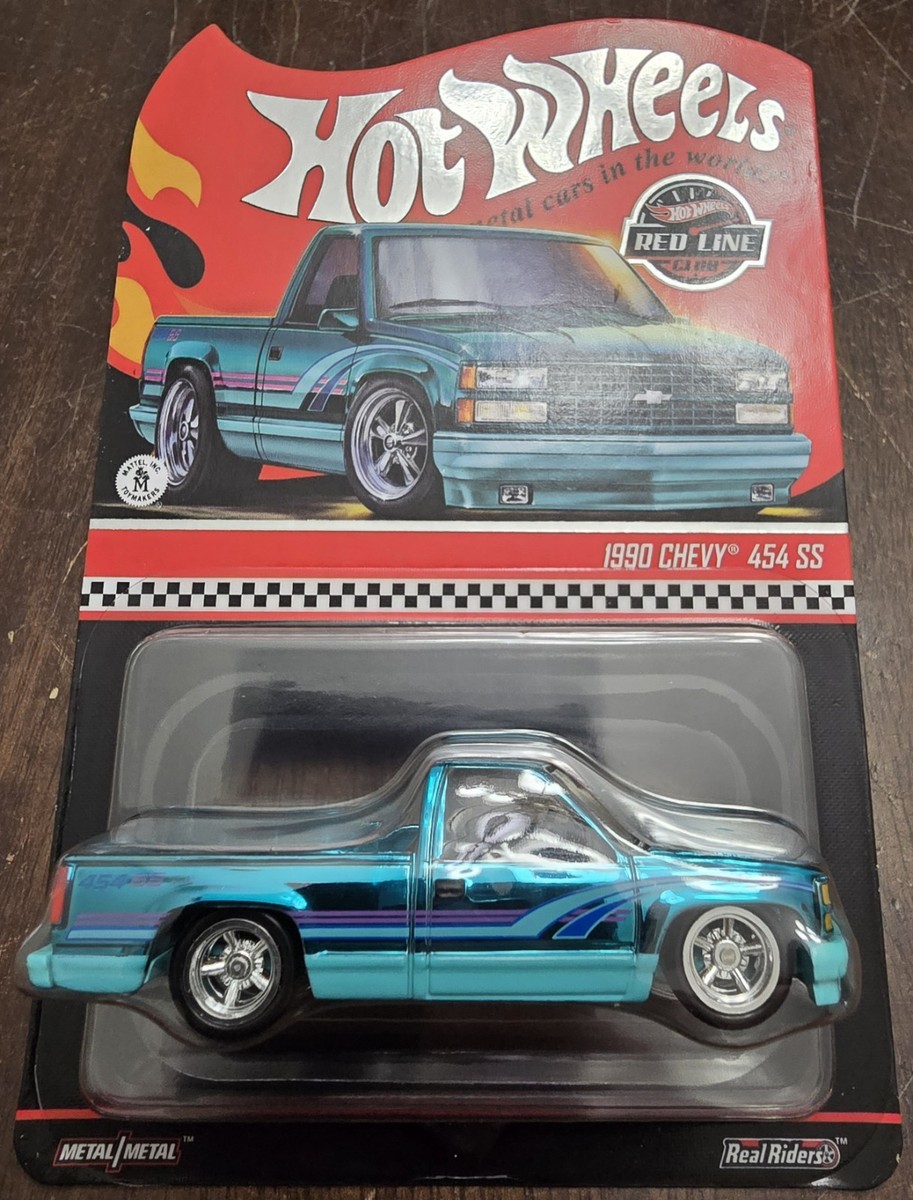 Hot Wheels 2025 RLC 1990 Chevy C1500 454 SS Spectraflame Teal (Lot