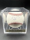 RYAN HOWARD Philadelphia Phillies Autographed SIGNED Baseball PSA w/ Case 🔥