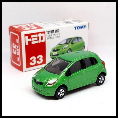 TOMICA 33 TOYOTA VITZ 1/59 TOMY Diecast Car NEW 2005 Green (RA) | eBay