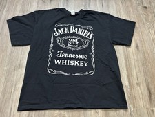 Jack Daniels Old No. 7 Brand Logo Whiskey Black T Shirt XL
