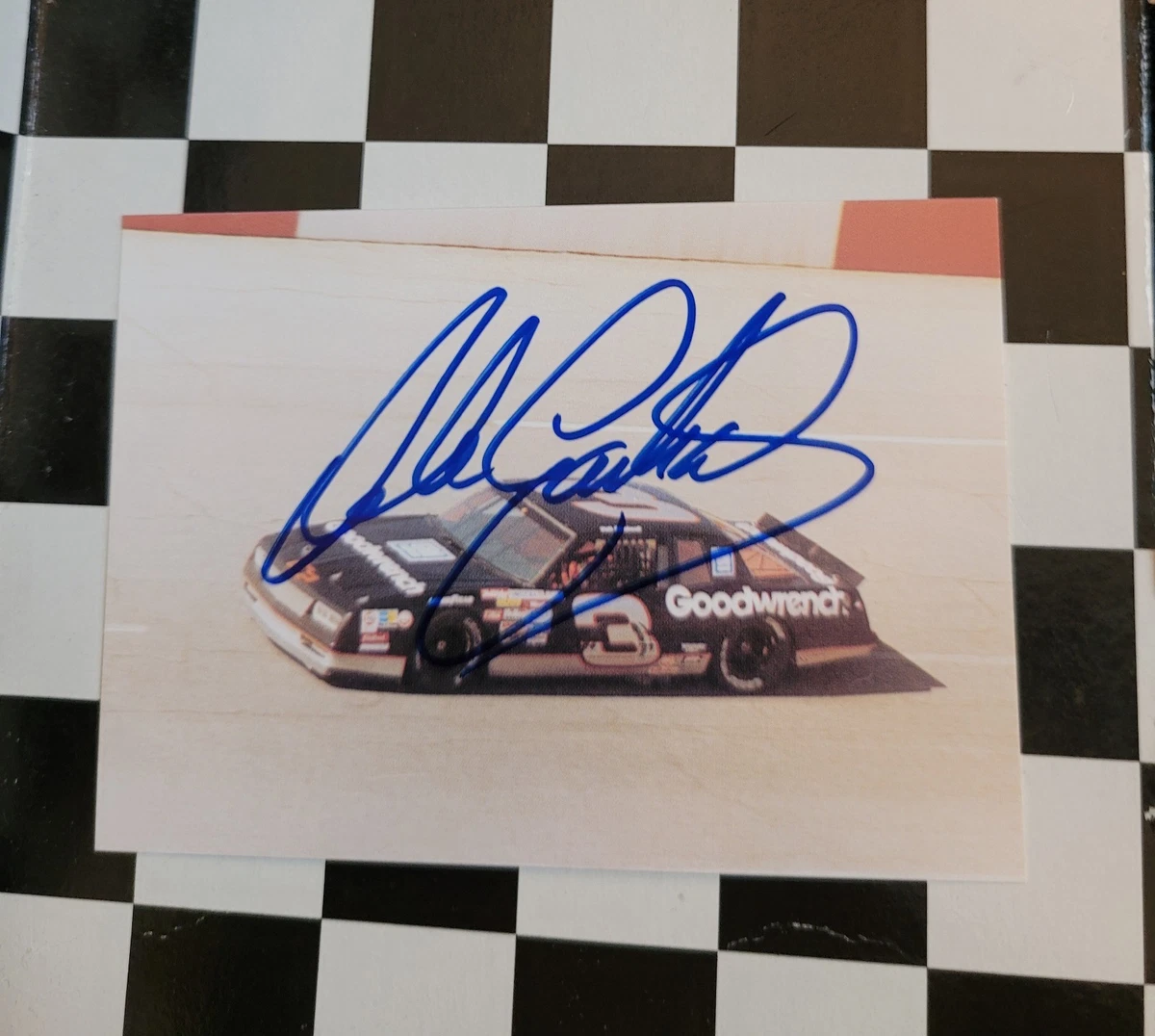デイル アンハート シニア NASCAR 直筆サイン入り写真(紙) 【公式通販】