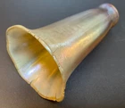 ANTIQUE TIFFANY STUDIOS LCT SIGNED LILY LAMP SHADE AURENE IRIDESCENT #5