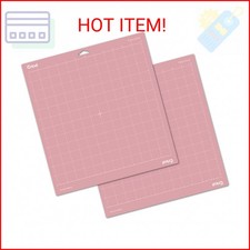 Cricut FabricGrip Adhesive Cutting Mat 12" x 12", High Density Fabric Craft Cutt