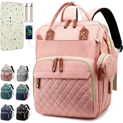 I Wickeltasche Rucksack – große Babytasche mit Zubehör - Bild 1 von 4