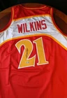 Dominique Wilkins Signed Atlanta Hawks Jersey XL Beckett BAS Certified Nba