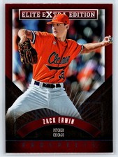 2015 Panini Elite Extra Edition Zack Erwin Rookie Chicago White Sox RC #113
