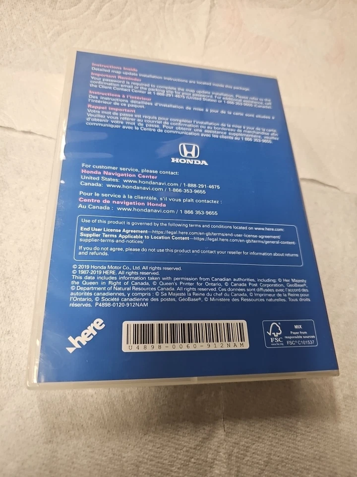 2020 Honda Navigation System Pink Usb Update - Image 2 of 4