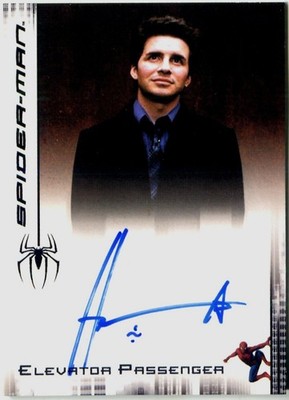 2007 Spider-Man 2 Limited Edition Autograph of Hal Sparks as Elevator Passenger