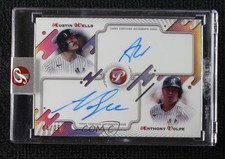 2025 Topps Pristine Pair Dual 4/25 Anthony Volpe Austin Wells #PPDA-AW Auto 1az7