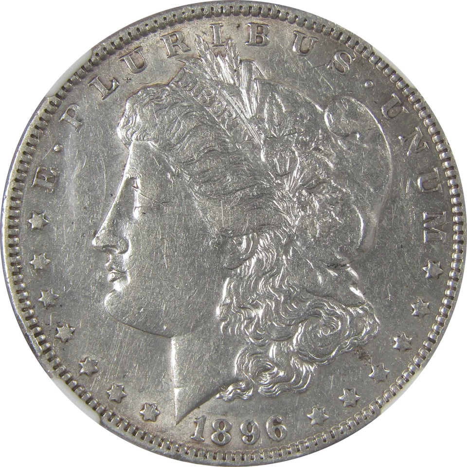 1896 O Morgan Dollar XF 45 NGC Silver $1 Coin SKU:CP68 - Image 3 of 4