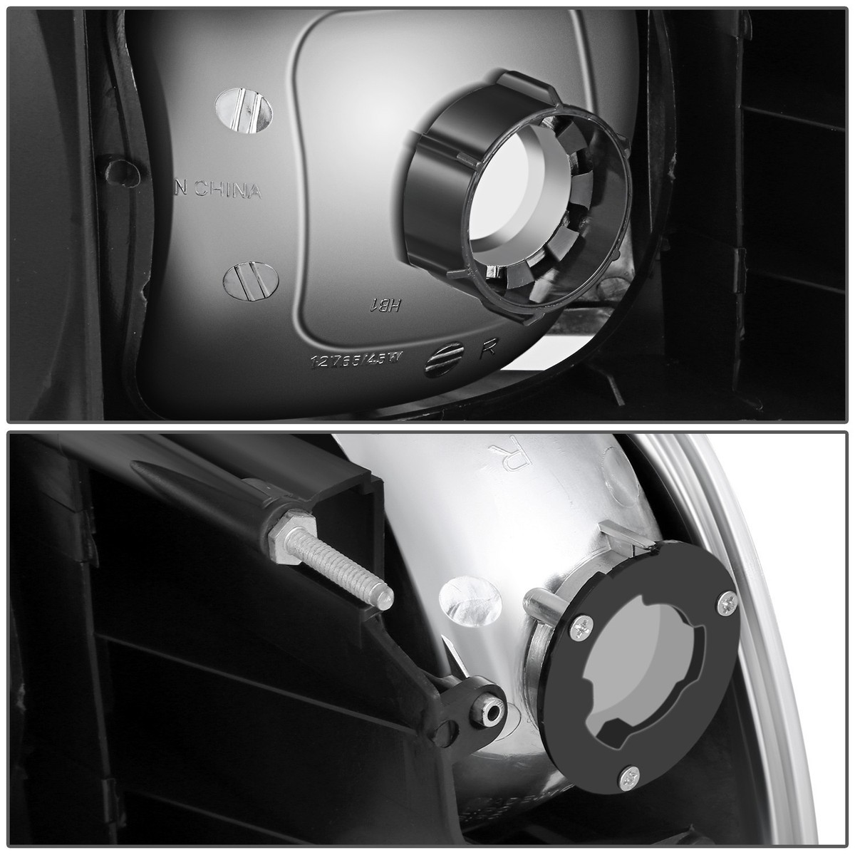 Chrome Housing Clear Corner Headlights For 1994-2002 Ram 1500/2500/3500 – Direct Fit, Halogen