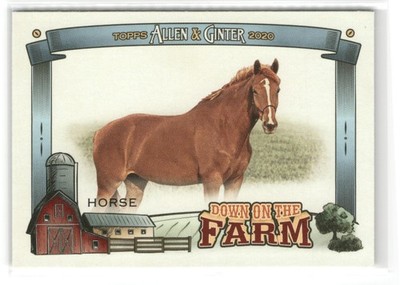 2020 Topps Allen & Ginter (Down on the Farm Inserts) - Pick - Multi-Discount