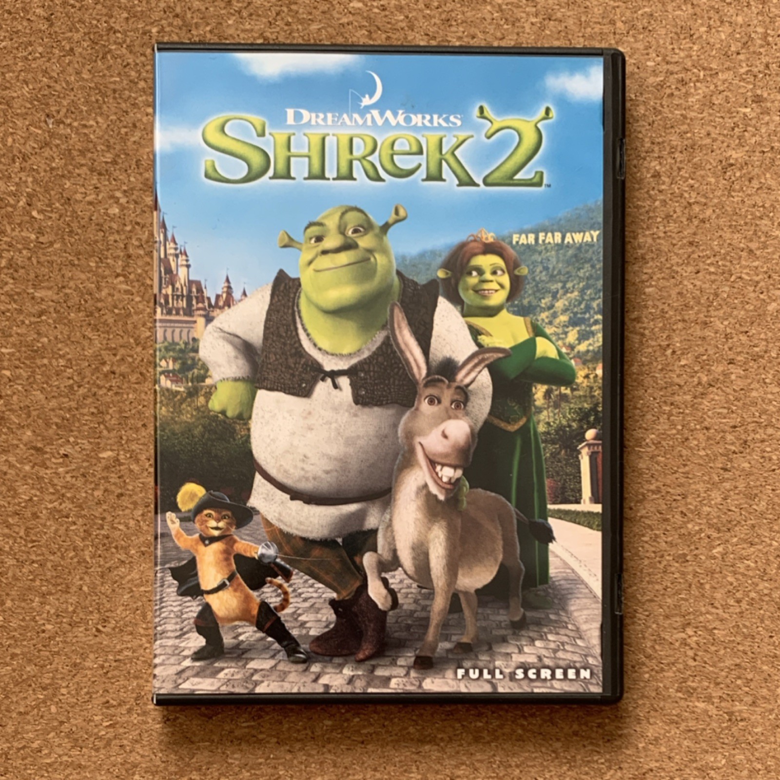 DreamWorks Shrek 2 Full Screen DVD Family Animation Mike Myers Eddie Murphy