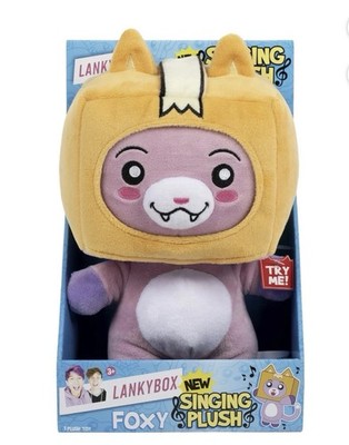 LankyBox Foxy Singing Plush Toy 11 inch Official Merchandise NEW IN BOX