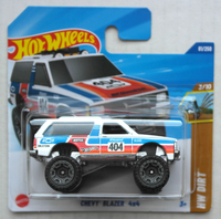 Hot Wheels Chevy Chevrolet Blazer 4X4 Weiß Neu/Ovp Hw GeläNdewagen Mattel Auto