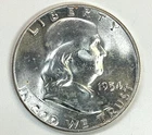 1954 Franklin Half Dollar - Great Luster