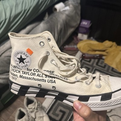 Converse Chuck 70 Off-White Sneakers Size 11 